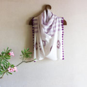 scarves-bengal-jamdani-purple-diamonds