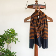 pashmina-wool-scarf-brown-stripes