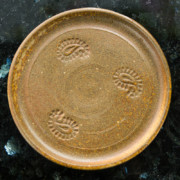 ceramic animal planter - base plate, studio pottery, indian pottery, handmade