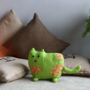 Animal Cushion, Fun cushion, Cat cushion, Stuffed cushion, cushion for kids, Children's cushion, pin cushion