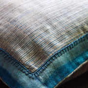 Silk cushion, Embroidery cushion, Throw pillow cover, cushion, made in india, handicraft, handmade, Blue cushion, designer cushion, handloom cushion