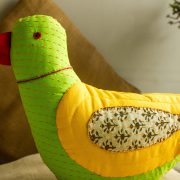 Animal Cushion, Fun cushion, Parrot cushion, Bird, Stuffed cushion, cushion for kids, Children's cushion, pin cushion, toy