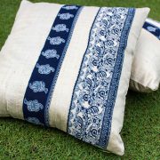 Kopai Paar handmade cushion orange cross set