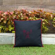 Kopai Paar handmade cushion orange cross set