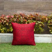 Kopai Paar handmade cushion orange cross set