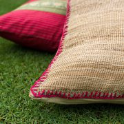 Throw pillow cover, cushion, made in india, handicraft, handmade, designer cushion, handloom cushion,