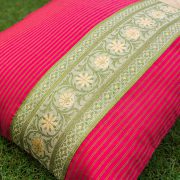 Throw pillow cover, cushion, made in india, handicraft, handmade, designer cushion, handloom cushion,