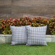 Kopai Paar handmade cushion orange cross set