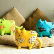 Animal Cushion, Fun cushion, Cat cushion, Stuffed cushion, cushion for kids, Children's cushion, pin cushion, animal toy