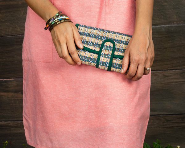 Madur Kathi Wallet, Ladies Wallet, Natural Fibre Wallet, handmade wallet, Indian handicraft, Crafts of India, Kopai-Paar,