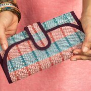 Madur Kathi Wallet, Ladies Wallet, Natural Fibre Wallet, handmade wallet, Indian handicraft, Crafts of India, Kopai-Paar,