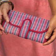 Madur Kathi Wallet, Ladies Wallet, Natural Fibre Wallet, handmade wallet, Indian handicraft, Crafts of India, Kopai-Paar,