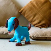 Puppy dog cushion, Animal Cushion, Fun cushion, Stuffed cushion, cushion for kids, Children's cushion, pin cushion, animal toy